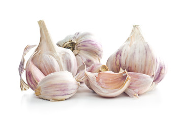 Obraz premium The fresh garlic.