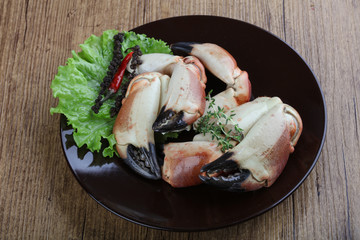 Crab claws