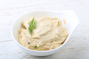 Arabic traditional cuisine - hummus