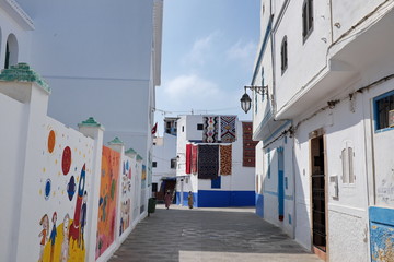 Asilah, Maroc, rue