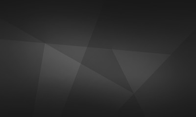 Obraz premium Polygonal dark background, brushed metal texture