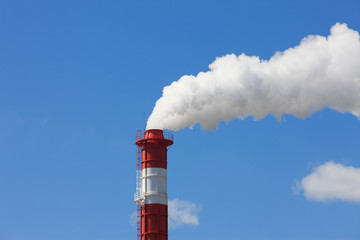 煙突の煙