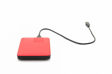 External hard drive for backup.