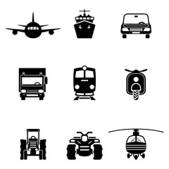 Vehicle transport vector signs