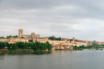 Fototapeta na wymiar Zamora and Douro river