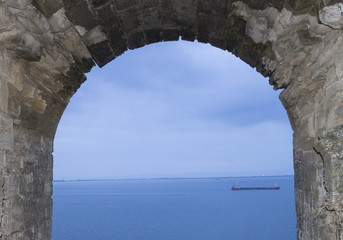 Fortress Ene-Calais on the Black Sea. Crimea