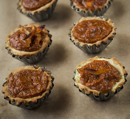 Cake with jam