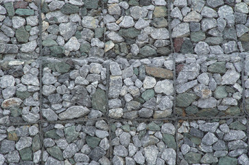 Texture Stone with wire mesh for falling rock protection 