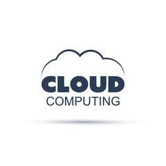 Cloud Computing Icon or Logo Design