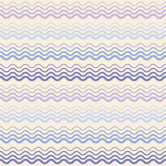 Seamless vector background with waves. Print. Repeating background. Cloth design, wallpaper.