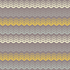 Seamless vector background with waves. Print. Repeating background. Cloth design, wallpaper.