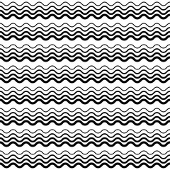 Seamless vector background with waves. Print. Repeating background. Cloth design, wallpaper.