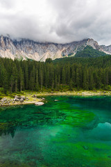 lake Misurina in the Alps