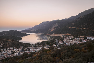 Kas, Turkey. Town and Marina

