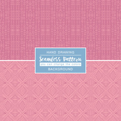 Pink backgrounds with seamless patterns. Ideal for printing onto