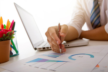 Business man working 