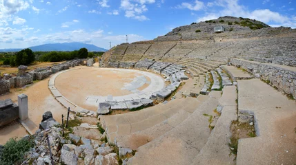 Brushed aluminium prints Rudnes Ancient theatre at Filipi