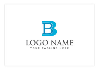 Simply modern advance B and 3 letter