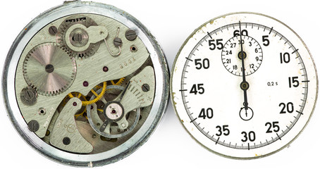 Naklejka premium internal clock