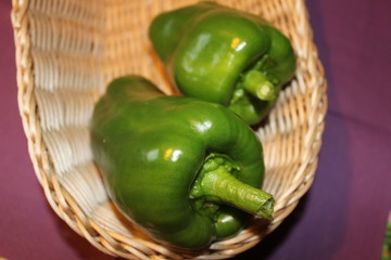frische Paprika