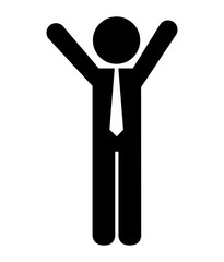 businessman avatar character isolated vector illustration design