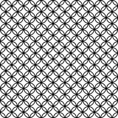 Fototapeta premium Circles Tile Pattern Repeat Background