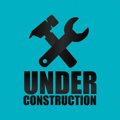 web under construction design vector illustration eps 10