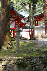 Japanese architecture, stone lantern