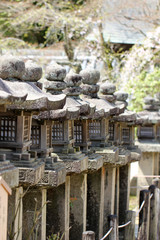 Japanese architecture, stone lantern