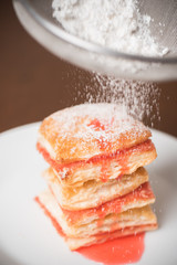 Strawberry puff