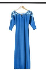 Dress on clothes rack