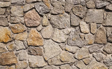 Crédence de cuisine en verre imprimé Pierres stone wall