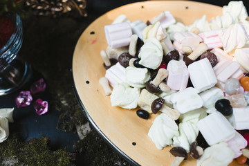 elements of decor for the wedding ceremony.