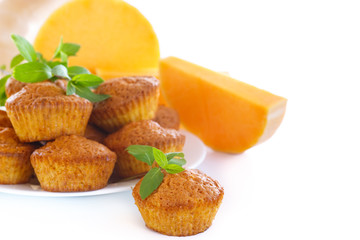 Sweet pumpkin muffins