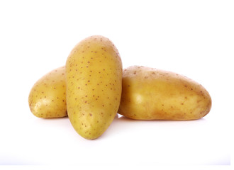 potato isolated on white background