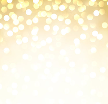 Golden christmas background.