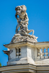 Entrance to Bioparco zoo at Villa Borghese. Rome. Italy.