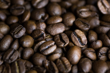 Coffee beans background