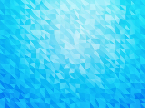 blue geometric pattern