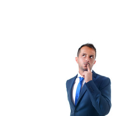 businessman thinking