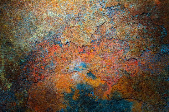 Rusty metal texture or rusty metal background