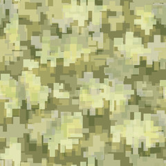 Digital / Modern Camouflage Seamless Pattern.
High Quality, Perfectly tile-able
