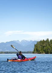Fototapeta premium Kajak