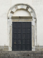 Fototapeta na wymiar Entrance of a building, Ravello, Amalfi Coast, Salerno, Campania