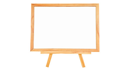 Natural pine wood white board on white background isolated.