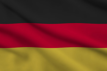 Flag of Germany, Version 2: Black-Red-GOLD