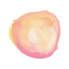 Vector watercolor circle