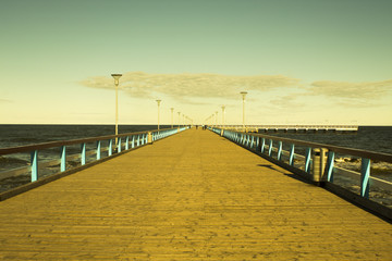 Obraz premium Molo Palanga, Litwa