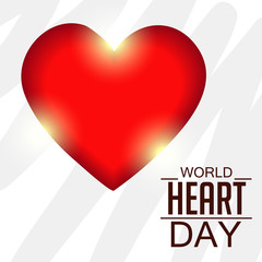  illustration World Heart Day.