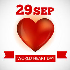  illustration World Heart Day.